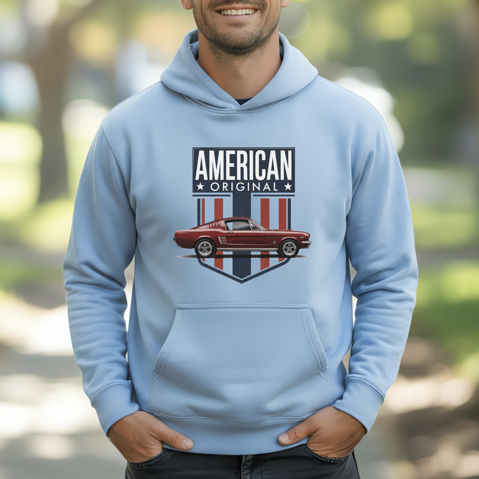 American Original Muscle Car Mustang style — Hoodie