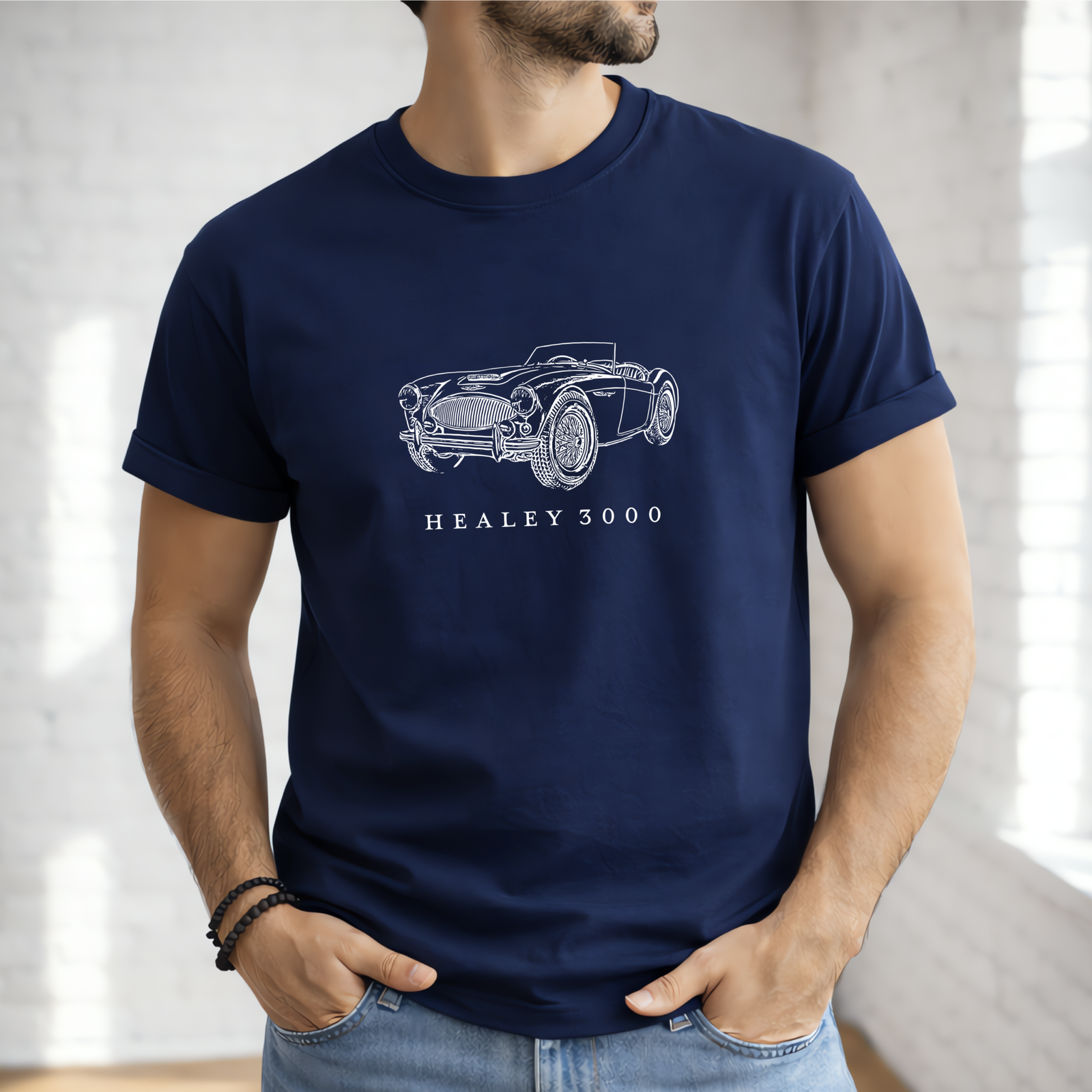 Tshirt for Austin Healey 3000 fans | Classic Car T-Shirt