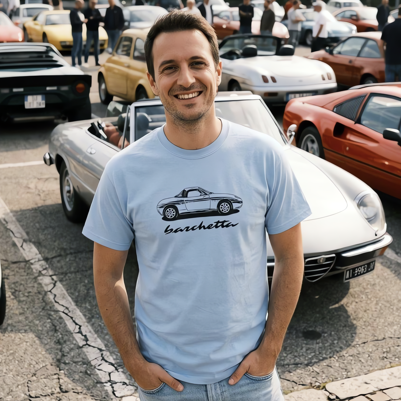 Fiat Barchetta fans | Classic Italian Car — T-shirt