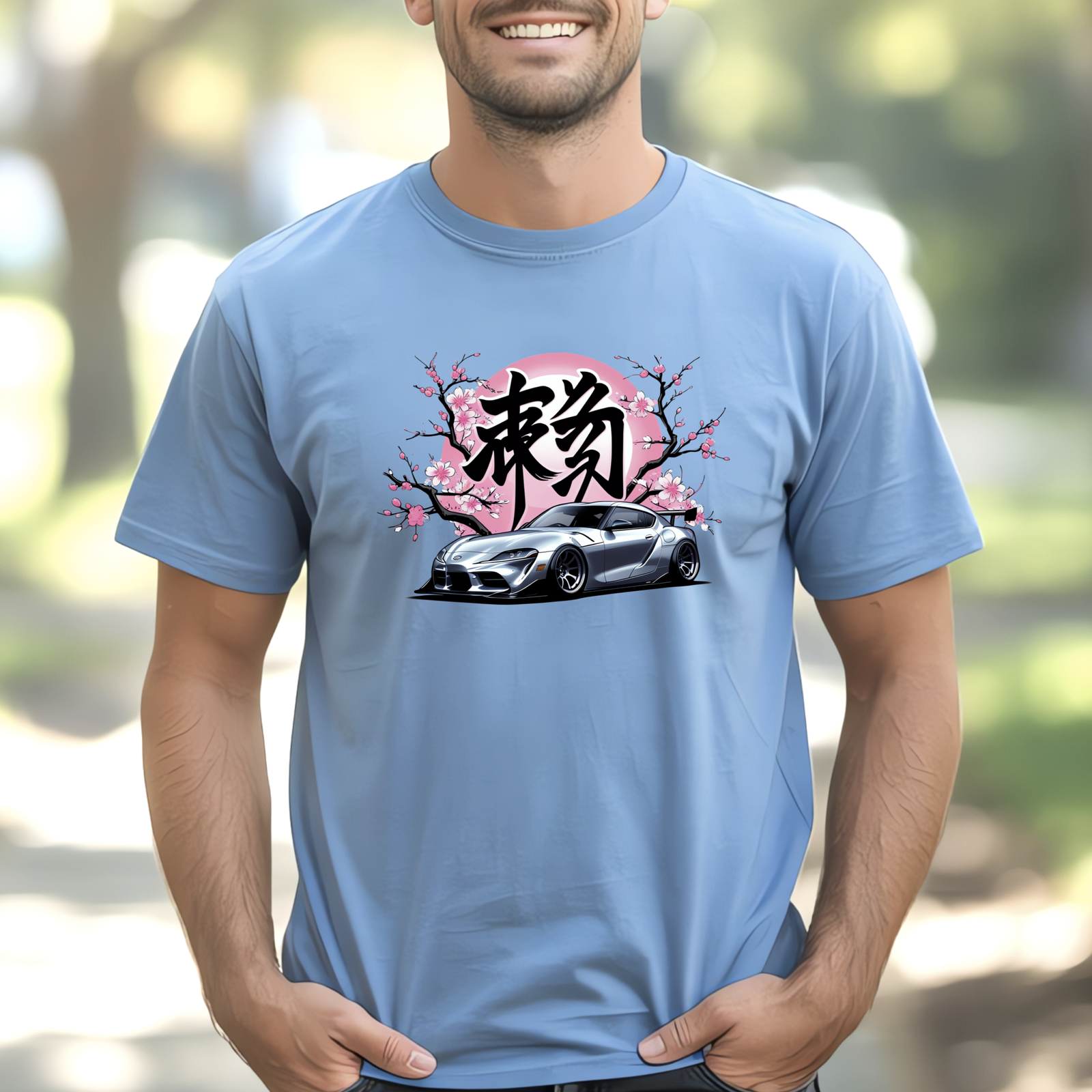 JDM Car T-Shirt | Blossom design Japanese Supra Fan Tee