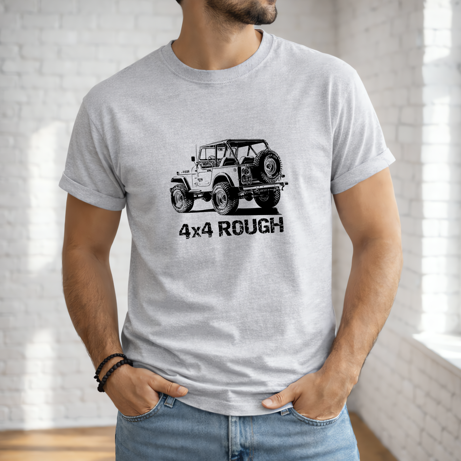 USA Rugged 4x4 Off-Road | T-Shirt for Jeep fans