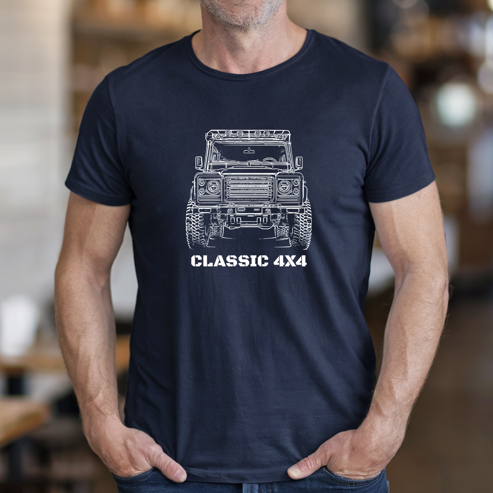 land rover fans T-shirt – British Classic 4x4 off road