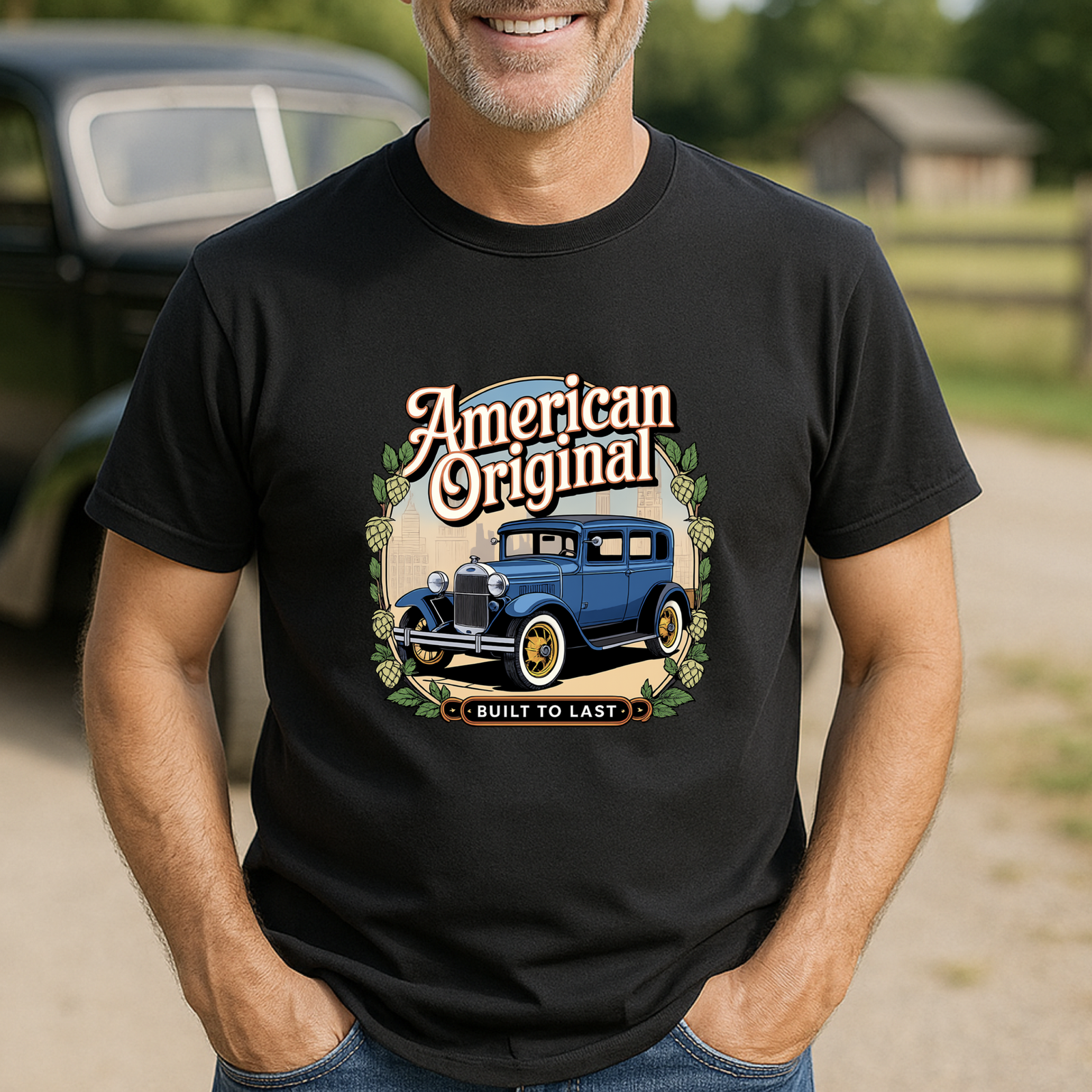Ford Model A fans | American Original — T-Shirt