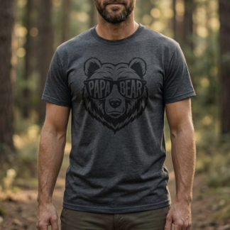 Papa Bear T-Shirt for Dads | Cool dad shirt